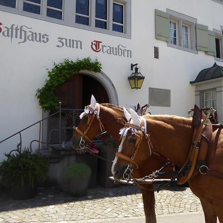 Hotel Gasthaus Zum Trauben Weinfelden Exterior foto