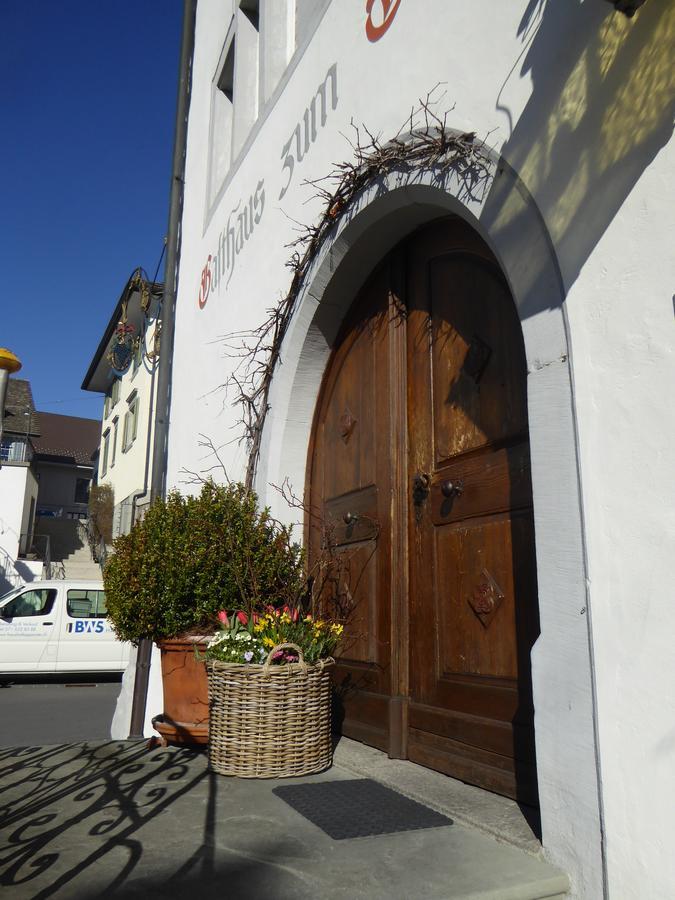 Hotel Gasthaus Zum Trauben Weinfelden Exterior foto