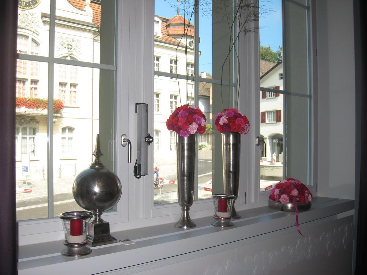Hotel Gasthaus Zum Trauben Weinfelden Exterior foto
